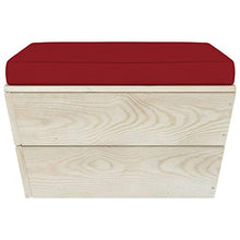 FAMIROSA Set Divani da Giardino su Pallet 5 pz con Cuscini Legno Abete-3465