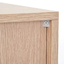 WGYDREAM Comodino Comodino Bianco con 3 Cassetti Comodino Comodino in Rovere Comodino con Maniglie in Metallo E Mobili per Camera da Letto con Corridori