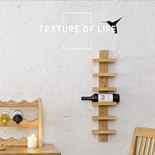 XUSHEN-HU Wine Rack Solida casa scaffale Tavolo in Legno della Parete del Salone Wine Bar cremagliera mensola caffè Vino Rack cremagliera Casa
