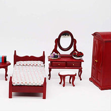 Smile Mini Mobili Casa delle Bambole Altalene in Legno Camera da Letto Comò Comò Comò