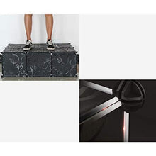 XuQinQin Armadio, assemblato Armadio, Armadio Montaggio Semplice e Pieghevole, plastica Telaio in Acciaio, Armadio, Letto Governo di immagazzinaggio Armadio (Size : 111x47x147cm)