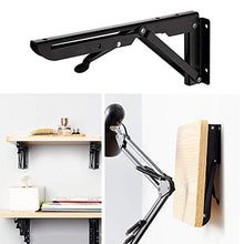 Semplicità Elegante Mensola a Muro Mobile con Supporto da Tavolo Mobile per Laptop Scrivania Ferro da Stiro Arte in Legno Massiccio Pieghevole Liscio Cuscinetto in Acciaio Inossidabile Resistente, 2