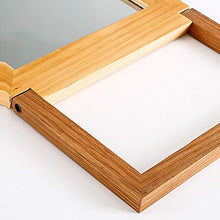 GAOLE Specchio da tavolino per Trucco Specchio, Specchio da tavolino per Legno Semplice HD Specchio da Viaggio Bellezza