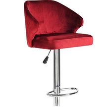 Bar chair Materiale Metallo Regolabile in Altezza con poggiapiedi Rotante AntiGraffio Piano casa Cucina Sala Studio 1 Pezzo