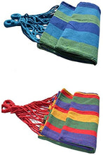 Outdoor Single Double Canvas Amaca Camera da letto Portatile per interni ed esterni Corda per uso domestico Amaca Altalena Camera da letto per studenti - Rosso - M