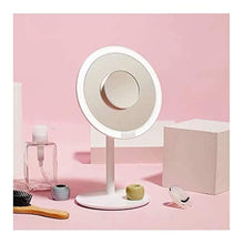 Specchio per Il Trucco Trucco Trucco Specchi 5X Lente LED for Occhio Ricaricabili Specchio da Toilette Specchio Ingranditore con Luci