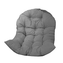 Cuscino per sedia a dondolo sospeso per dondolo, imbottitura impermeabile per sedie da giardino