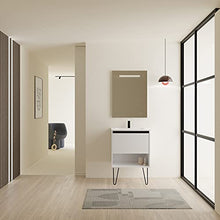 Amizuva Yoko Mobile da bagno, in legno, 80 cm, 3 pezzi