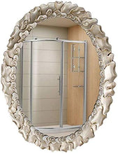 HFFFHA Specchio da Bagno Specchio Europeo per la Decorazione Domestica Specchio per Il Trucco da Parete