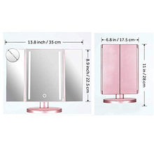 Kaper Go. Nuovo Sensore di Tocco del Desktop LED Specchio for Il Trucco Specchio di Bellezza Specchio Pieghevole Specchio for Il Trucco