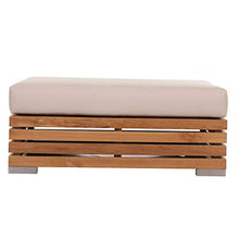 Ottomane Picardie - Legno di Teak Massiccio, Resistente alle intemperie