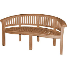 Panca da parcheggio XXL Avello, in legno massiccio di teak