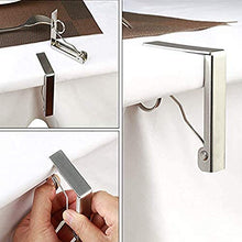 GAKIN - Clip per tovaglia da picnic, in acciaio inox, 4 pezzi