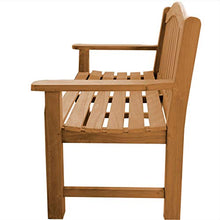 Panca da parcheggio XXL Catania Teak in legno massiccio extra forte