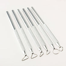 SaySure - Pack of 6 Aluminum Pottery Clay Sculpture Ceramic Handled