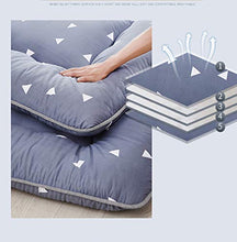 FDesign Ispessita 10cm Mattress Protector, Materasso Tradizionale Pieghevole portabile Materasso Tradizionale Giapponese futon Confortevole, Student Dormitory,150 * 200cm