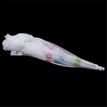 JIUZUI - Copertura per alimenti in rete, pieghevole, per picnic, campeggio, colore: Bianco