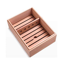 ShiSyan Cigar Box, Cigar Humidor, Legno di Cedro Cigar Box Good Mood, Good Life (Colore: Brown)