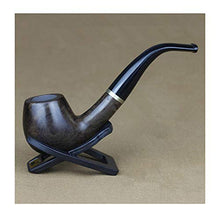 Pipa per tabacco con anello in rame, Pipa classica per fumatori, con accessori, per Father Smoker, A1