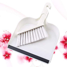 VOSAREA Mini Scopa Manuale Paletta per spazzolare Set di spazzole per Computer Desktop Tastiera per Home Office