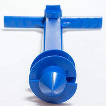 Stecto Picchetto per ombrellone, Portaombrelli a Spirale ABS Resistente con impugnature, Base per ombrellone Leggera Base per ombrellone da Giardino
