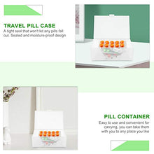 HEALLILY Contenitore per Pillole 3 Pezzi Scatola per Medicinali Scatola per Pillole in Plastica per Vitamine Pillole Grandi E Piccole E Farmaci Perfetti per I Viaggi All'aperto
