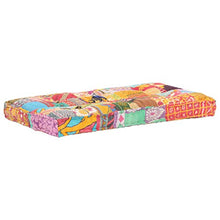 vidaXL Cuscino per Divano con Pallet Multicolore Tessuto Patchwork