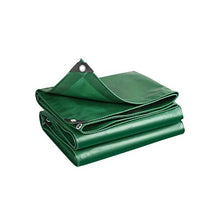 MTYLX Telo Multiuso per Esterni, Telo Verde Resistente in Materiale Spesso Impermeabile, Grande Tenda a Baldacchino, Barca, Copertura per Piscina 500G / M²,un,5X7M
