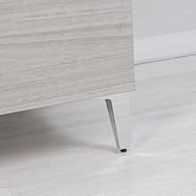 Mobile Lavatoio Grigio da Interno 60x50 con Vasca in Resina E Tavoletta in Legno