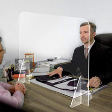 XER Schermo paravento di Sicurezza igienica Protettiva Shield Protection controsoffitto divisori barriera per Aula Tabella dell'ufficio,60 * 60cm