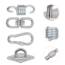 Abaodam 1 Set Swing Hanger per amaca sedia in legno Set Swing Outdoor Snap HookProduct
