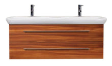 Mobile bagno con lavabo Geberit MyDay doppio 130cm noce