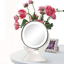 Specchio 5X Trucco di ingrandimento Mirror vanità da Viaggio - Luce dimmerabile, 360 Rotazione Portatile