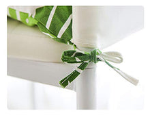 Glitzfas - Set di 4 cuscini per sedie e sedute da giardino, balcone, terrazza, 40 x 40 cm, Tela, d, Platz