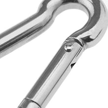 Ototec - Set di 2 paia di ganci per amaca da campeggio, per appendere al soffitto, per interni ed esterni