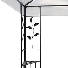 E E-NICES Gazebo 3x6 m Bianco