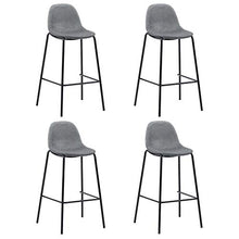 SKM Set da Bar 5 pz in Tessuto Grigio Chiaro G