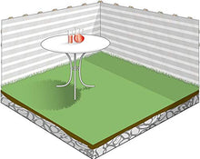 Florabest - Protezione da sguardi indiscreti, resistente alle intemperie, per balconi, 6 x 0,75 m, colore: Verde