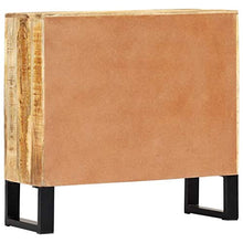 FAMIROSA Credenza 80x30x76 cm in Legno Massello di Mango