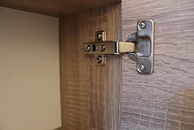 tft Pensile da Bagno 1 Anta Push 35x18x78,2 cm in Legno Ibiza Tabacco Chiaro