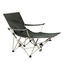 XIAOLY Sedia da Spiaggia/Sedia Pieghevole Multifunzione/Poltrona Reclinabile, Pieghevole Portatile, Adatta per Giardino, Spiaggia, Pesca, Campeggio,Green