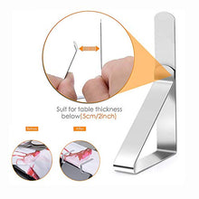 AMZANDY NEW 36 pezzi Fermatovaglia in acciaio inox per ristoranti feste picnic