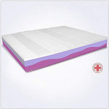 AILIME SRL Materasso Memory Piazza E Mezza 120X190 Alto 26 CM SFODERABILE Dispositivo Medico Materasso Prime