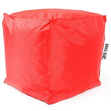 LiveDeco - Pouf Cube BiG52 - Rosso