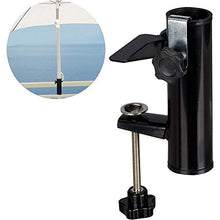Wawogic Supporto per ombrellone per Patio Supporto per ombrellone Supporto per ombrellone Clip Fissa Giardino per Esterni Balcone Forniture per Il Tempo Libero da Spiaggia Strumenti