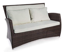 DIVANO 2P C-C ANTALYS MARRONE CHOCO