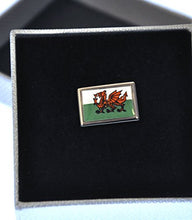 Welsh Dragon Flag Enamel Lapel Pin