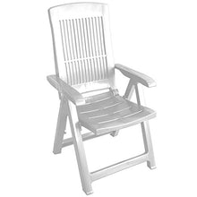 Vigor 9693610 Sedia in Polipropilene Bianca Tampa Poltrona Pieghevole