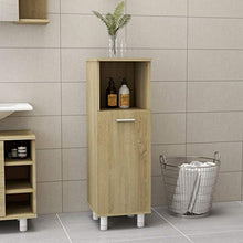 Armadio per il bagno, in rovere Sonoma 30 x 30 x 95 cm
