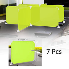 Rugs Verde Paratie Plexiglass per Scrivanie,45x35cm / 17.55x13.65in(7 PCS),Barriere Plexiglass Parafiato per Contatore, Contro Schermo